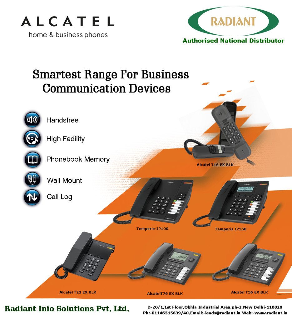 Alcatel Phones- Radiant Info Solutions