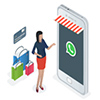 WhatsApp based sales platform