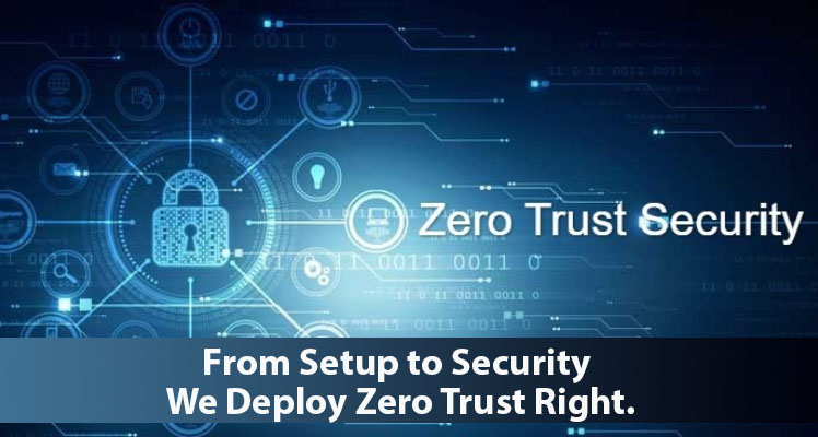 Zero trust security