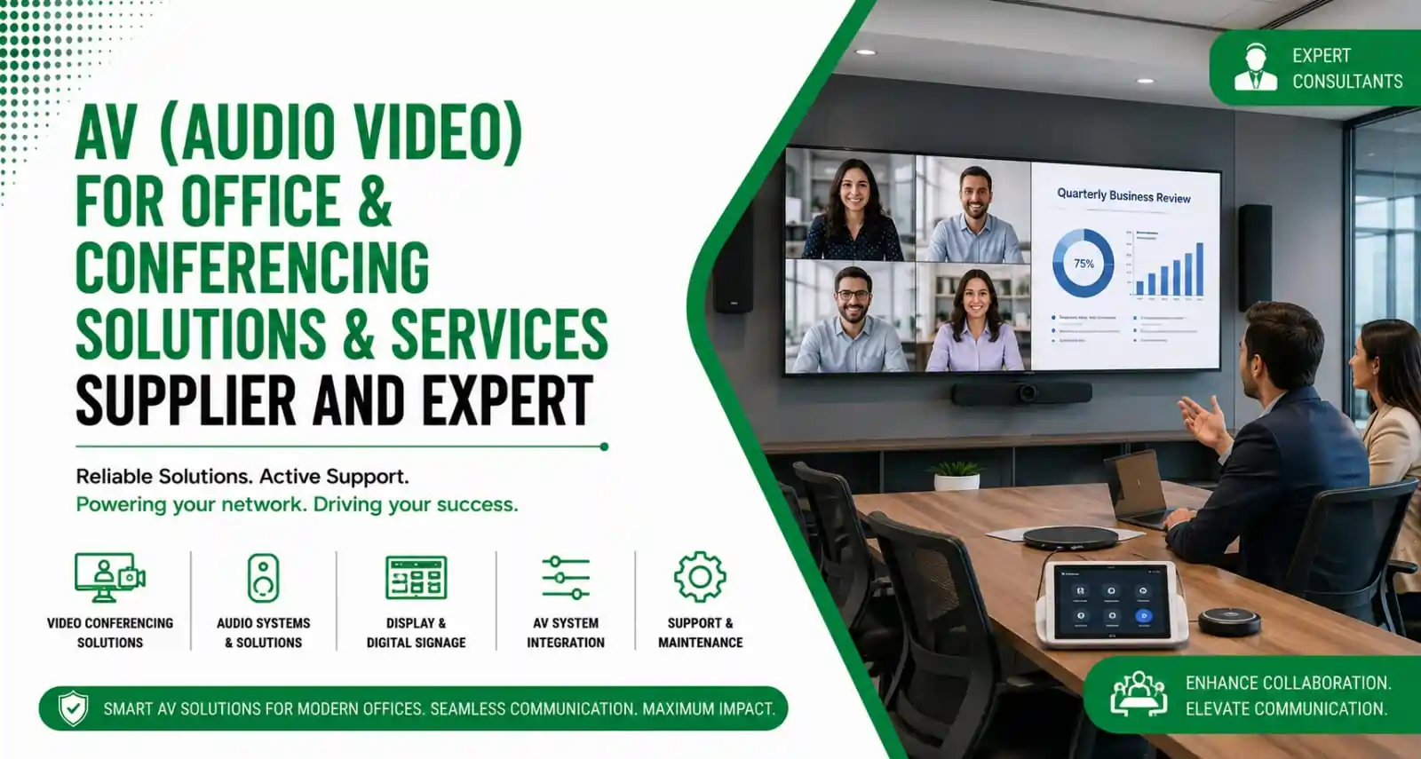 AV Audio Video for Office And Conferencing Solutions Services