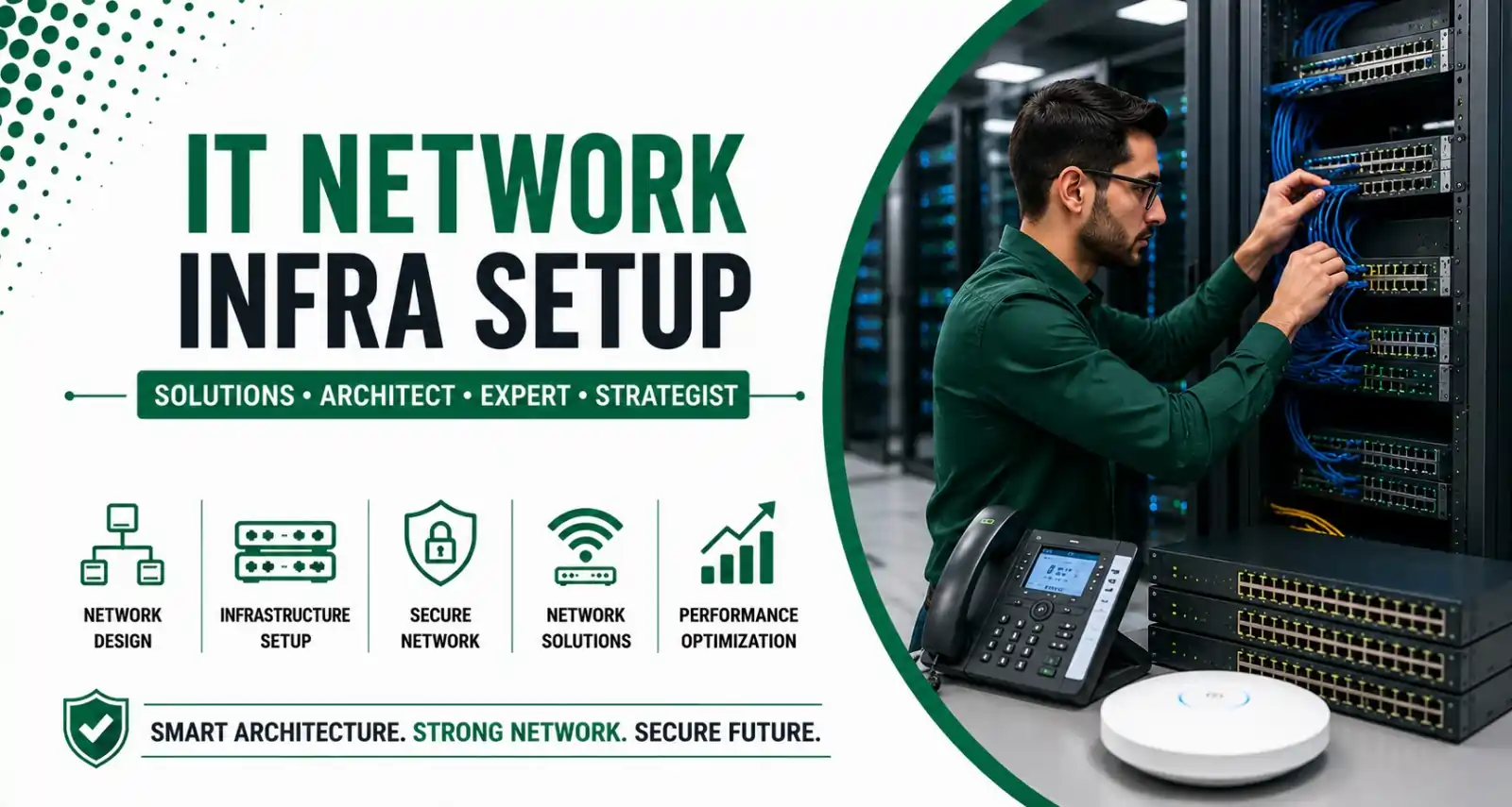 IT network infra setup solutions