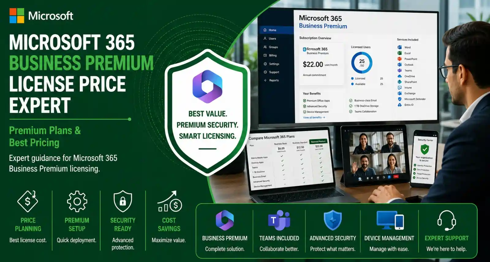 Microsoft 365 plans cost
