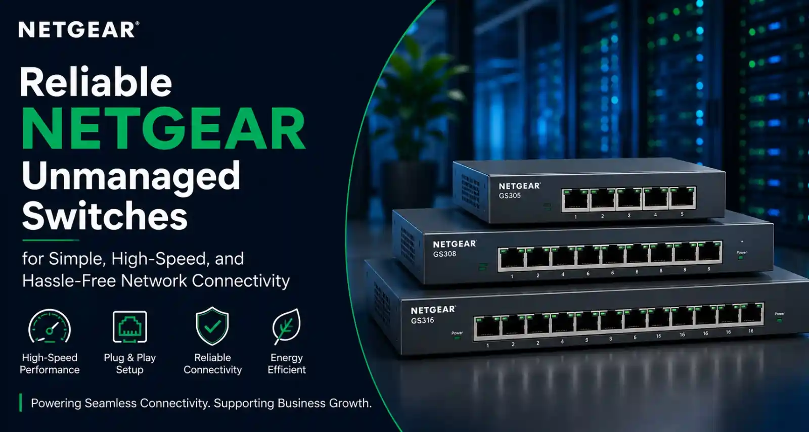 NETGEAR-unmanaged-switches NETGEAR unmanaged switches