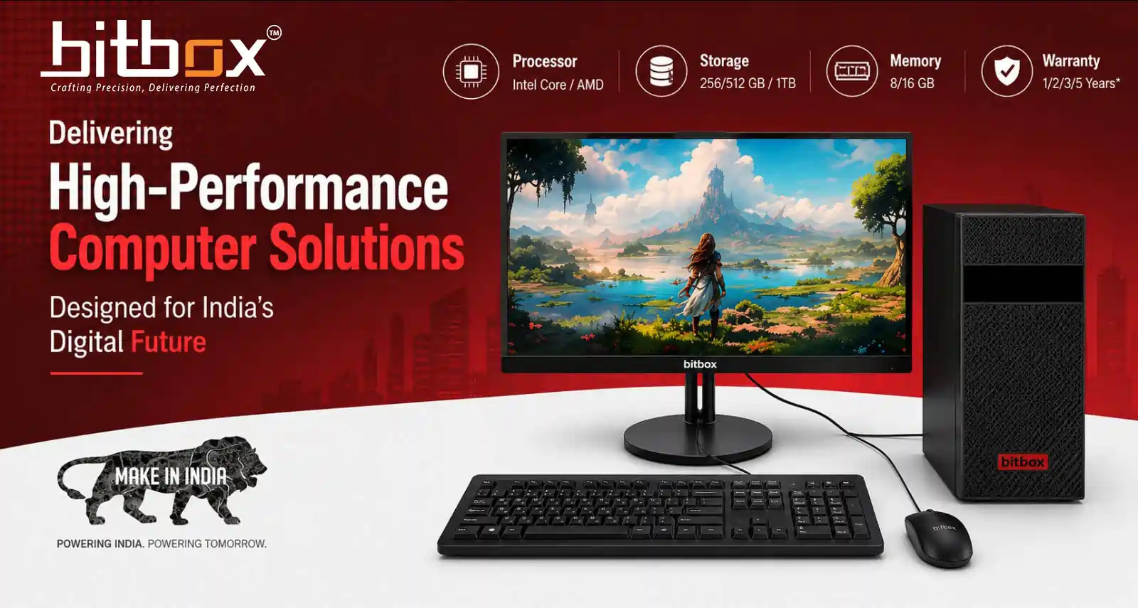 Desktop PCs and All in One Solutions
