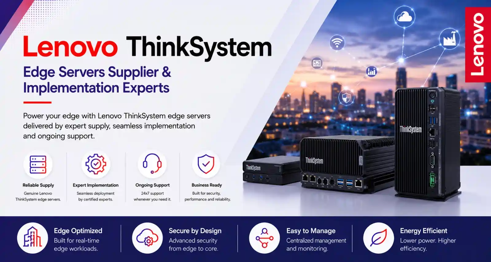 Lenovo ThinkSystem Edge Servers