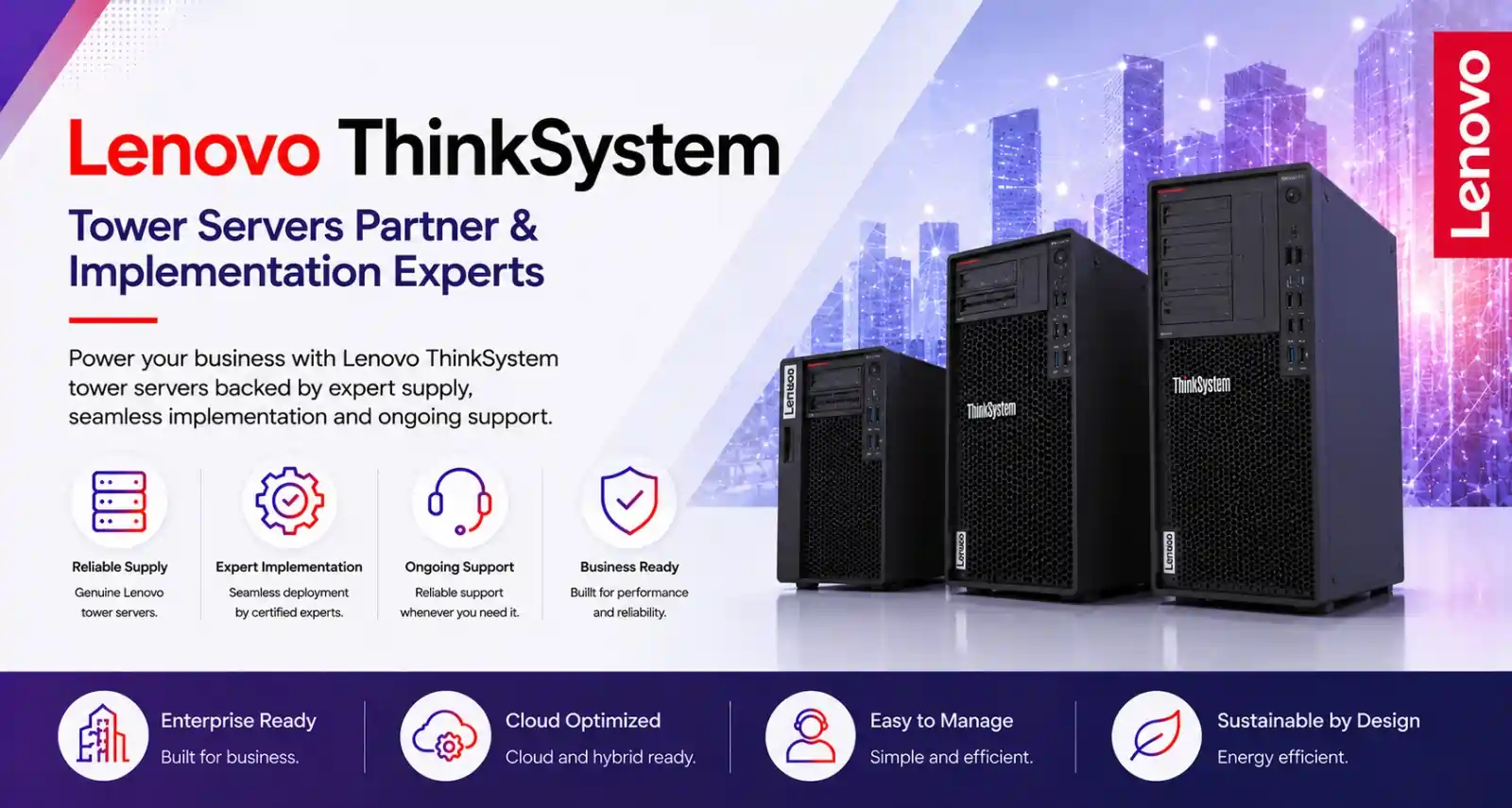lenovo-thinkSystem-tower-servers Lenovo ThinkSystem Tower Servers