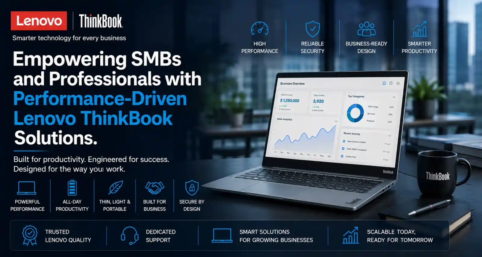 Lenovo ThinkBook Laptops