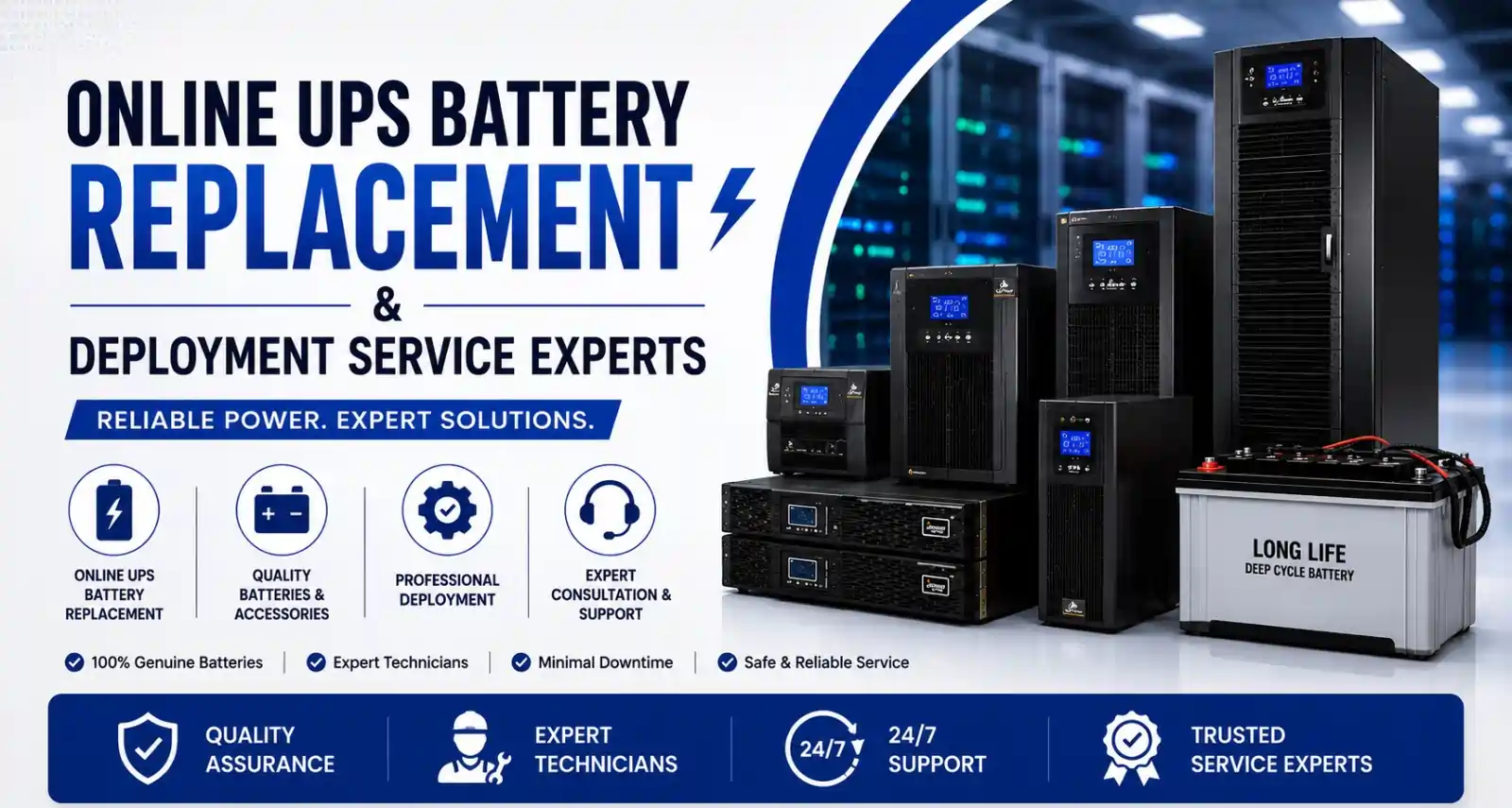 online-UPS-battery-replacement Online UPS battery replacement