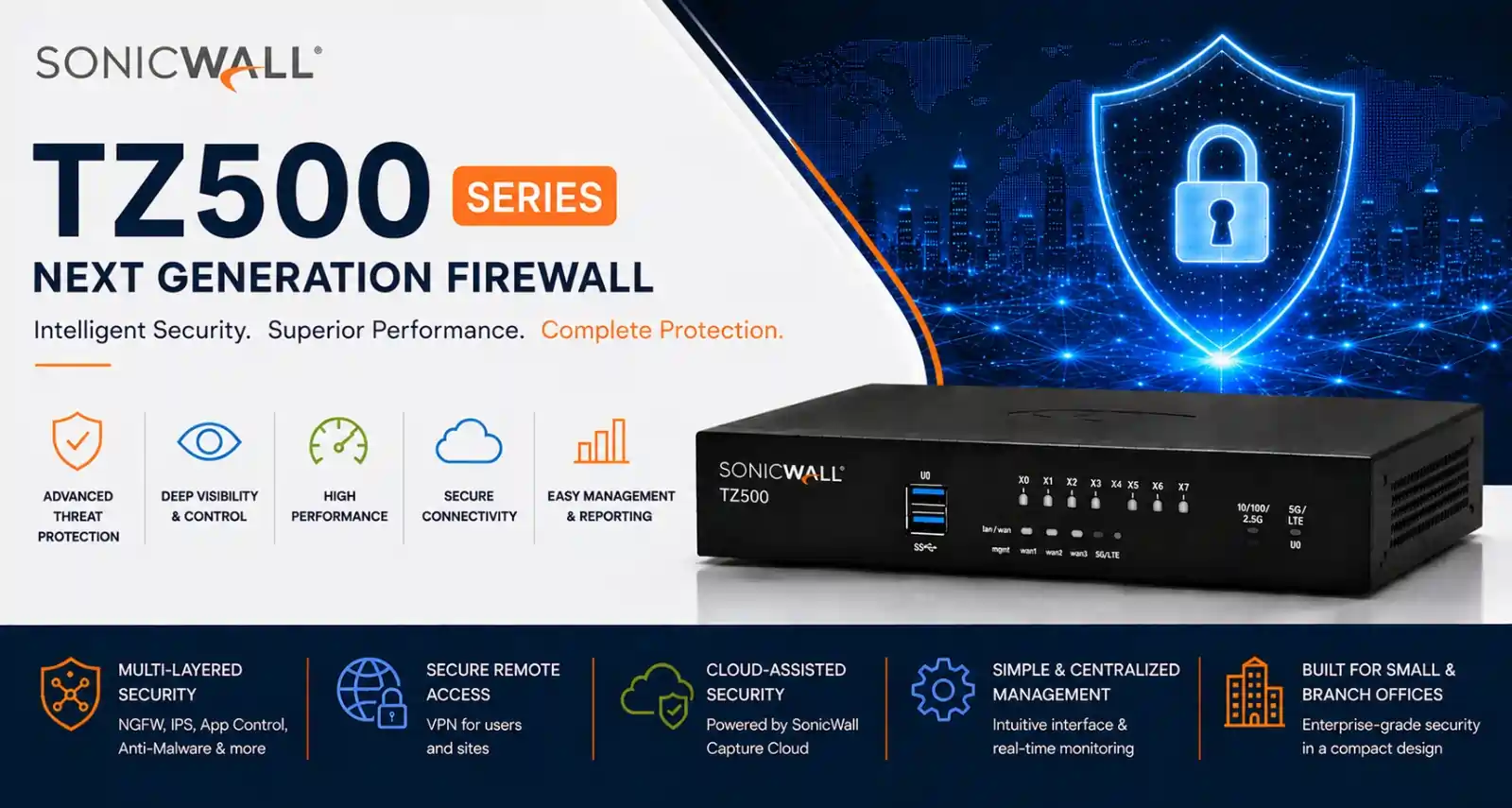 sonicWall-TZ500TZ500W SonicWall TZ500TZ500W