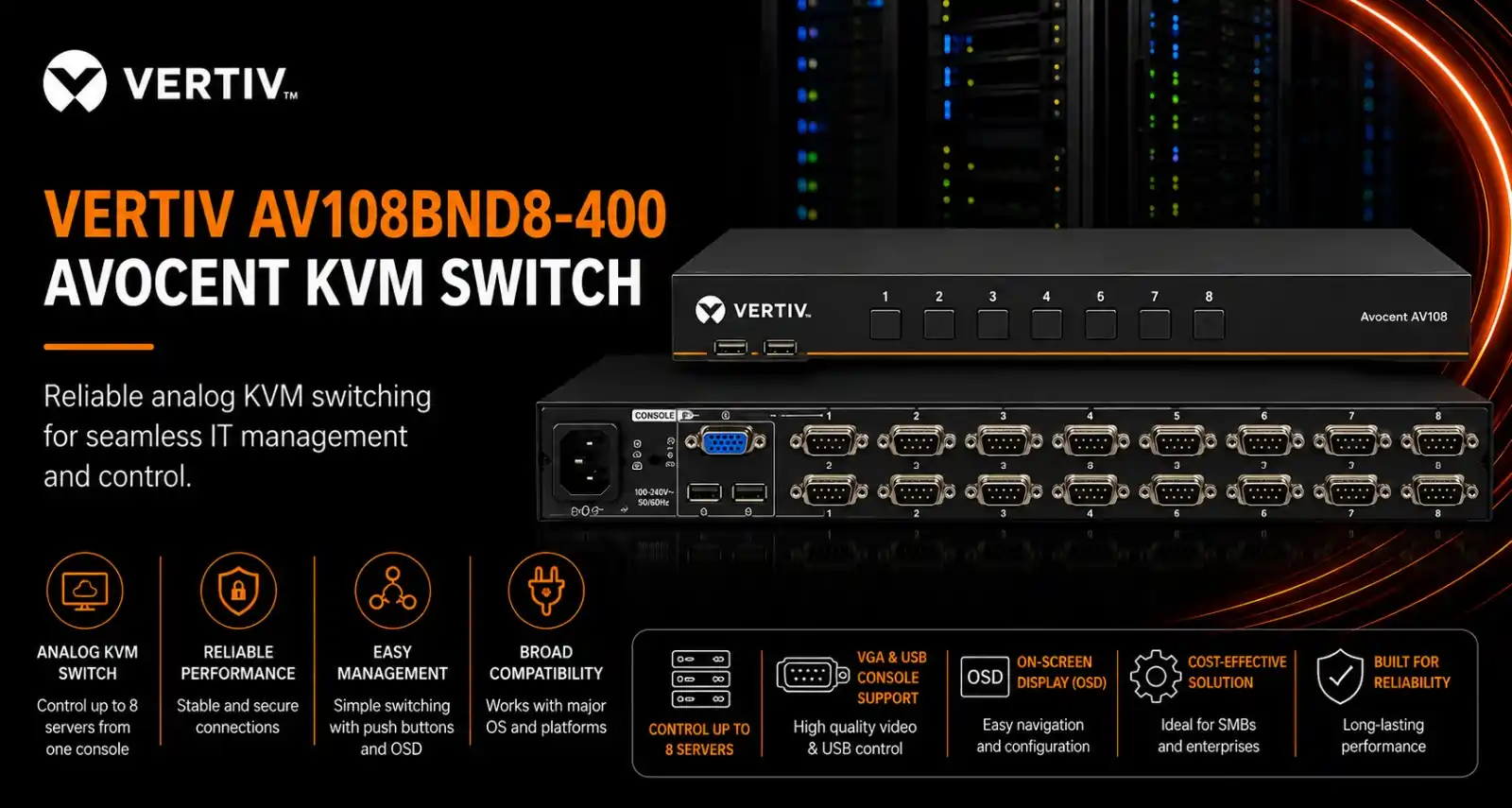 Vertiv ACS8032MDAC-400