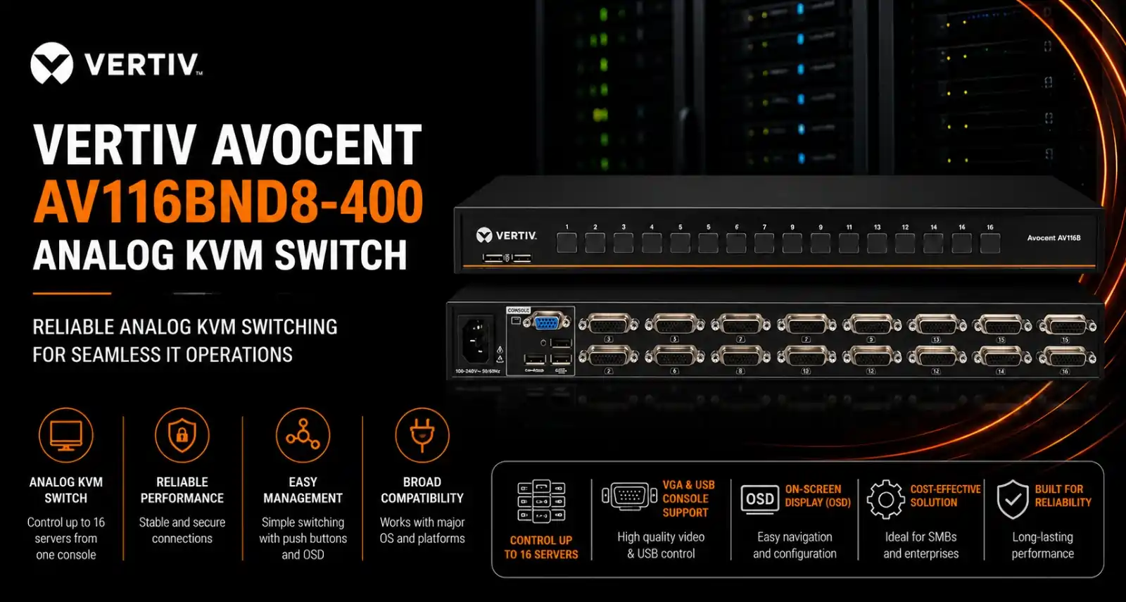 vertiv-avocent-av116BND8-400 Vertiv Avocent AV116BND8-400