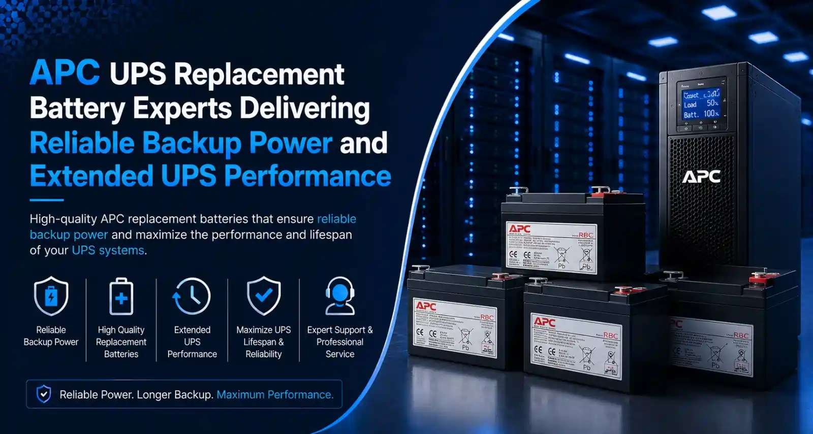 APC UPS replacement batteries