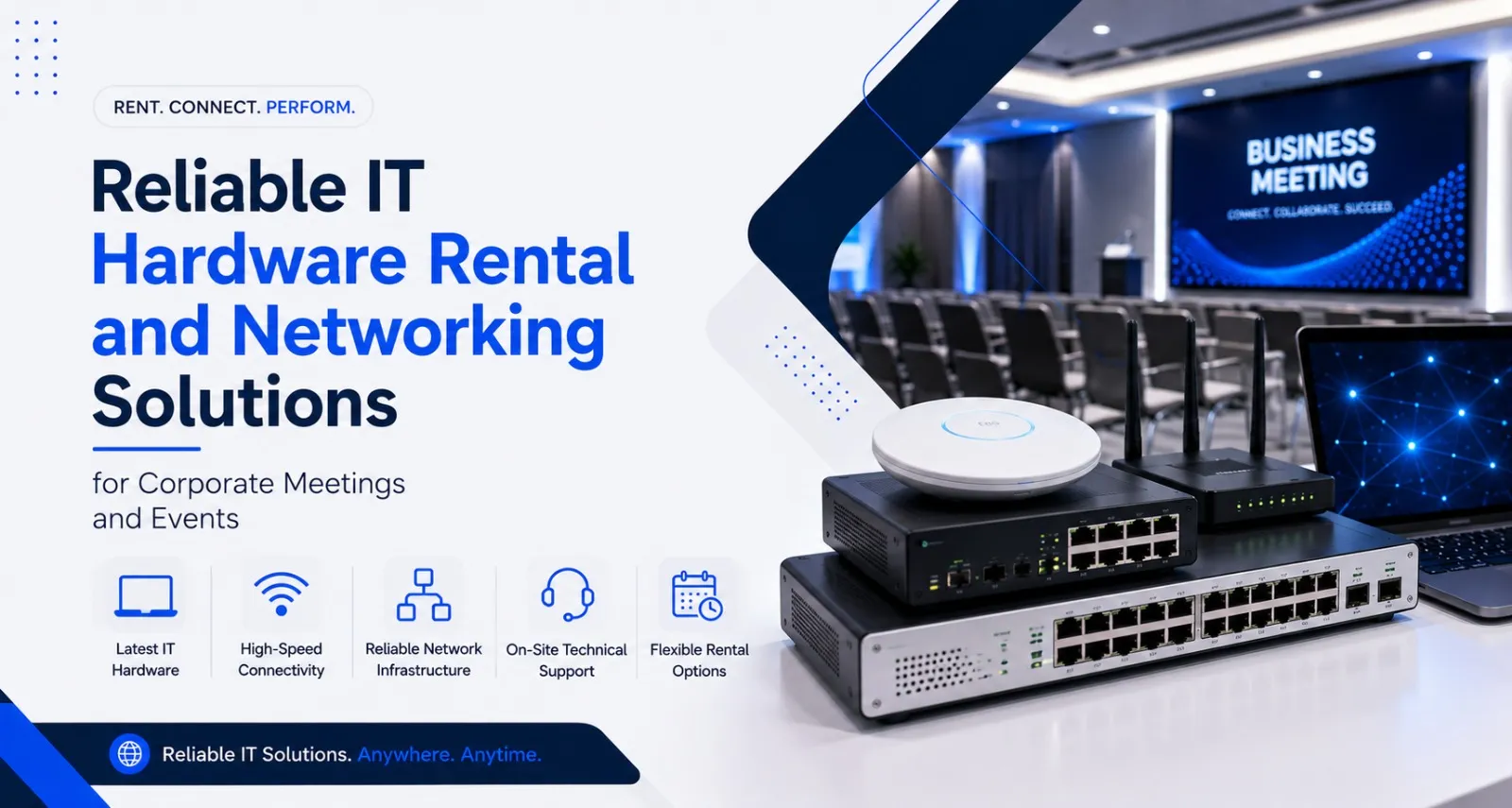 IT & Networking Rental Services for Corporate Events