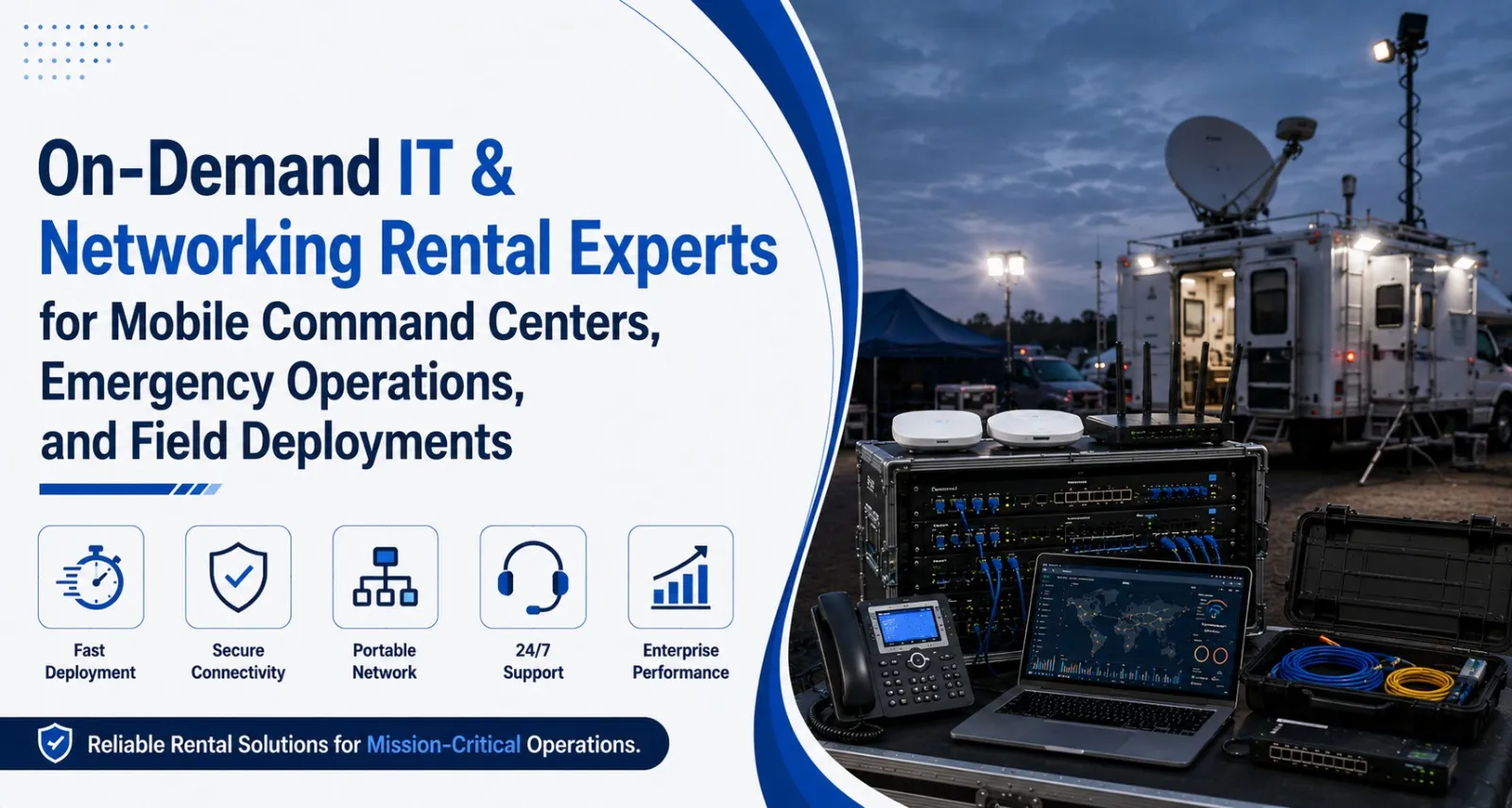 IT Rental Mobile Command Centers
