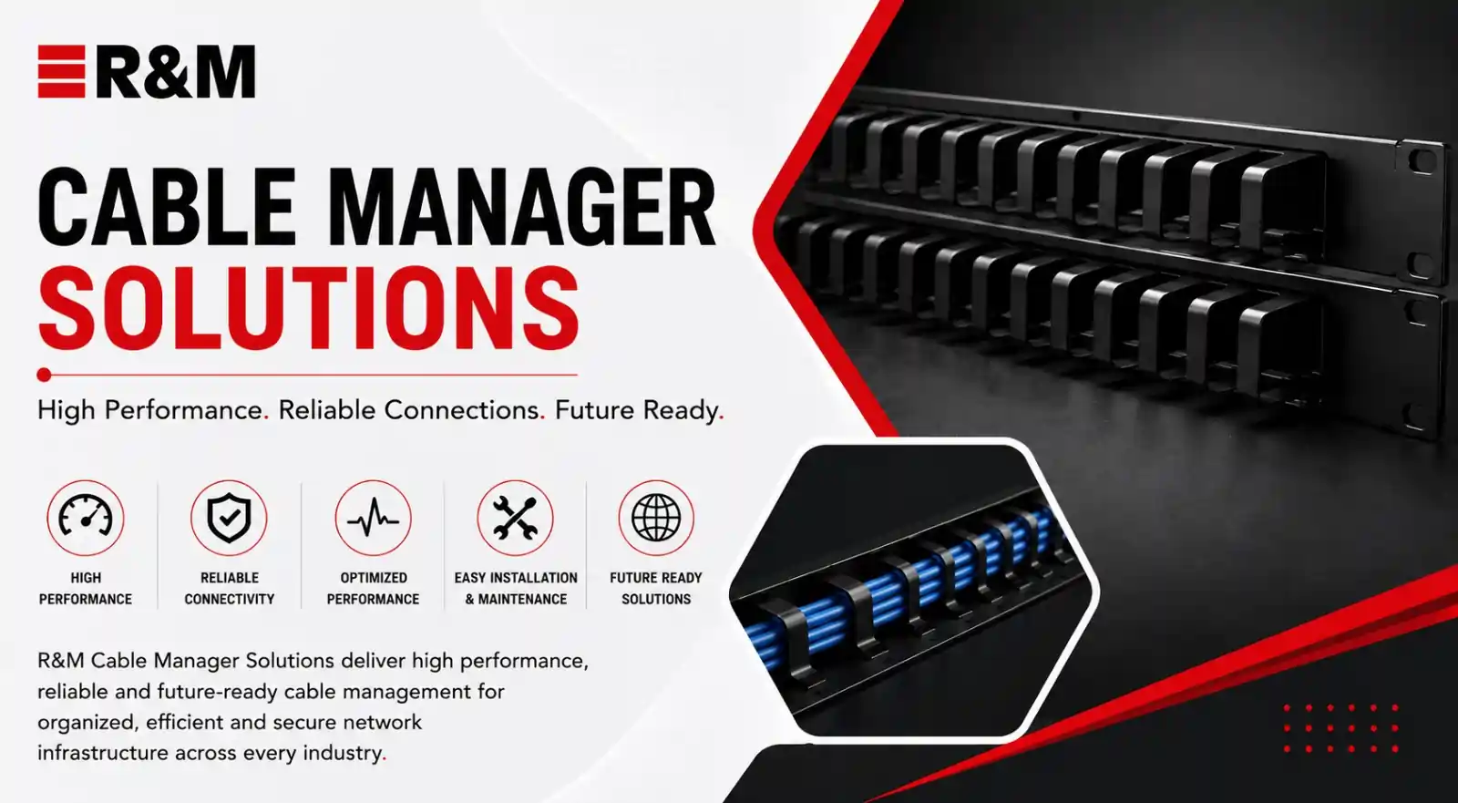 R&M-Cable-Manager-and-Accessories R&M Cable Manager and Accessories
