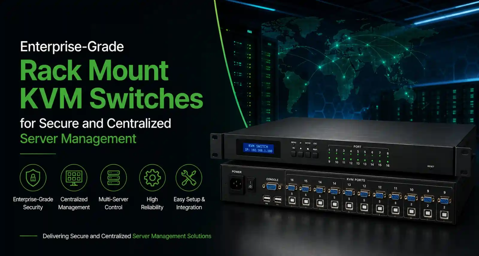 Rack-Mount-KVM-Switches Rack Mount KVM Switches