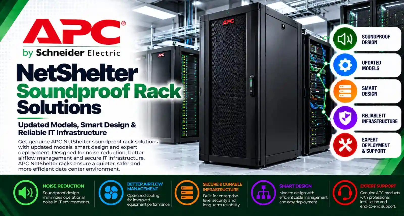 APC NetShelter Soundproof