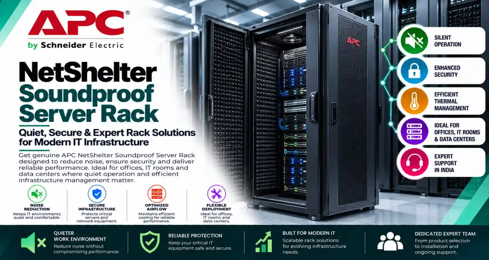 APC NetShelter Soundproof
