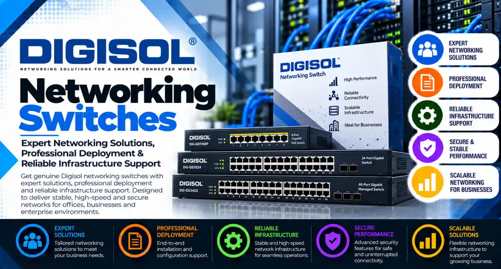 Digisol Network Switches