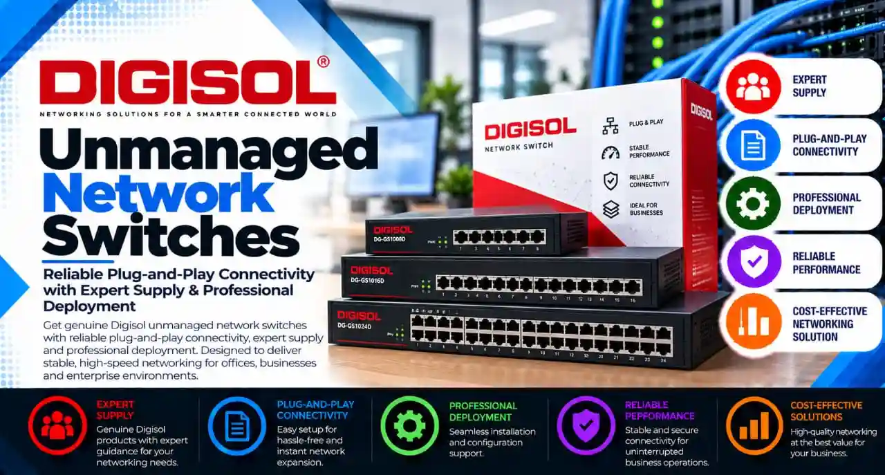 Digisol unmanaged Network switches