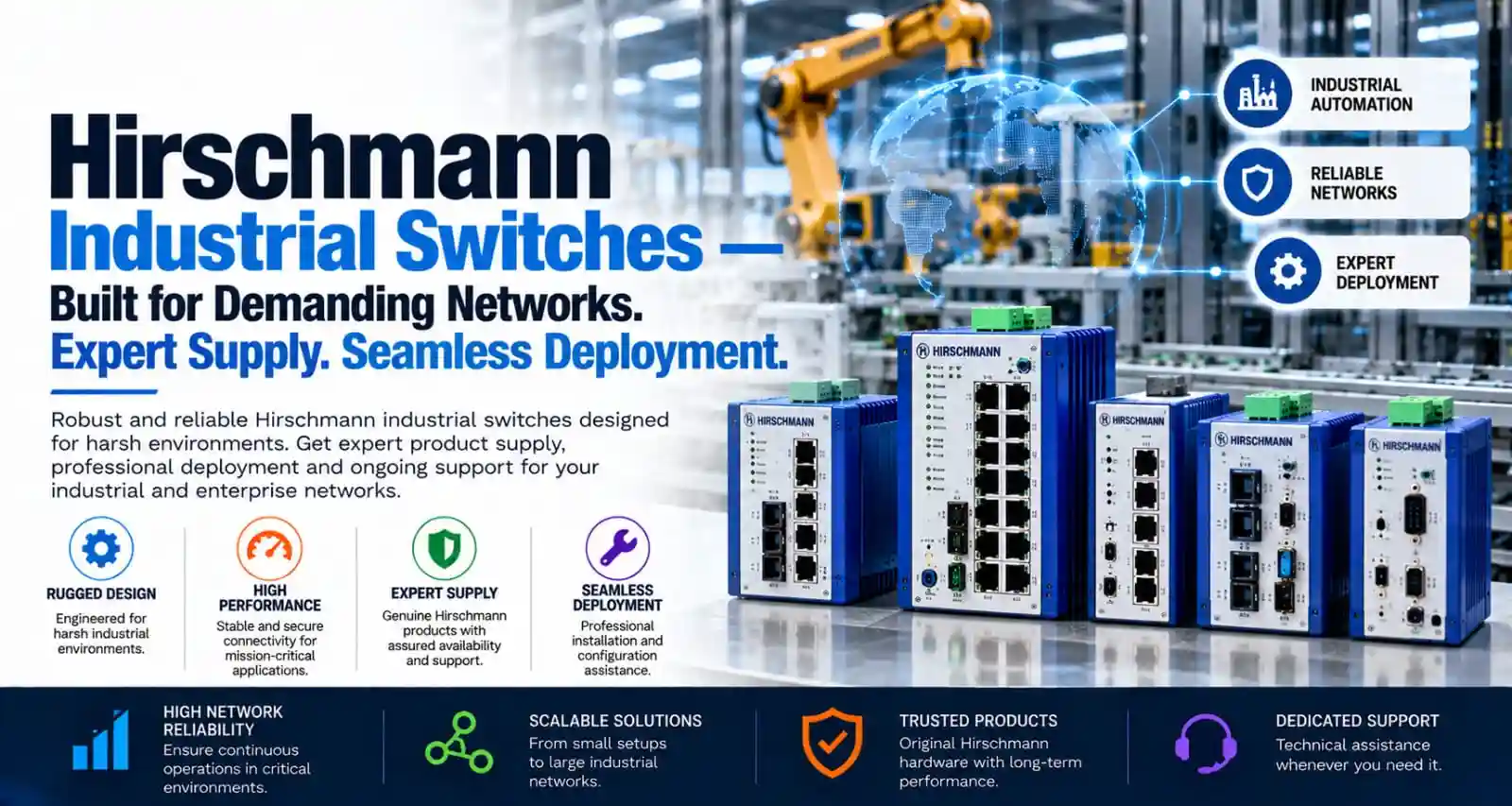 Hirschmann Industrial Switches Dealer