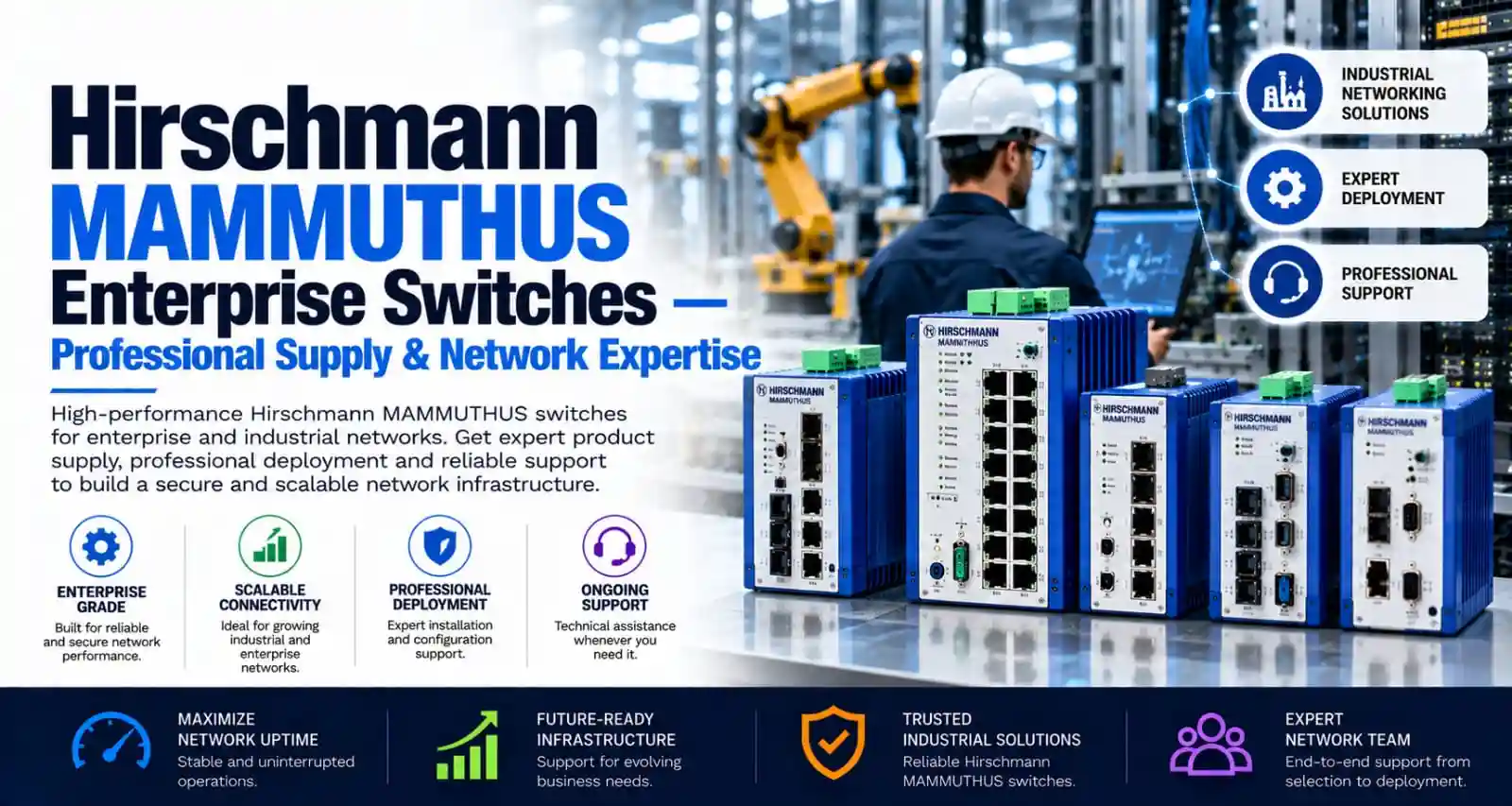 Hirschmann-MAMMUTHUS-Switches Hirschmann MAMMUTHUS Switches