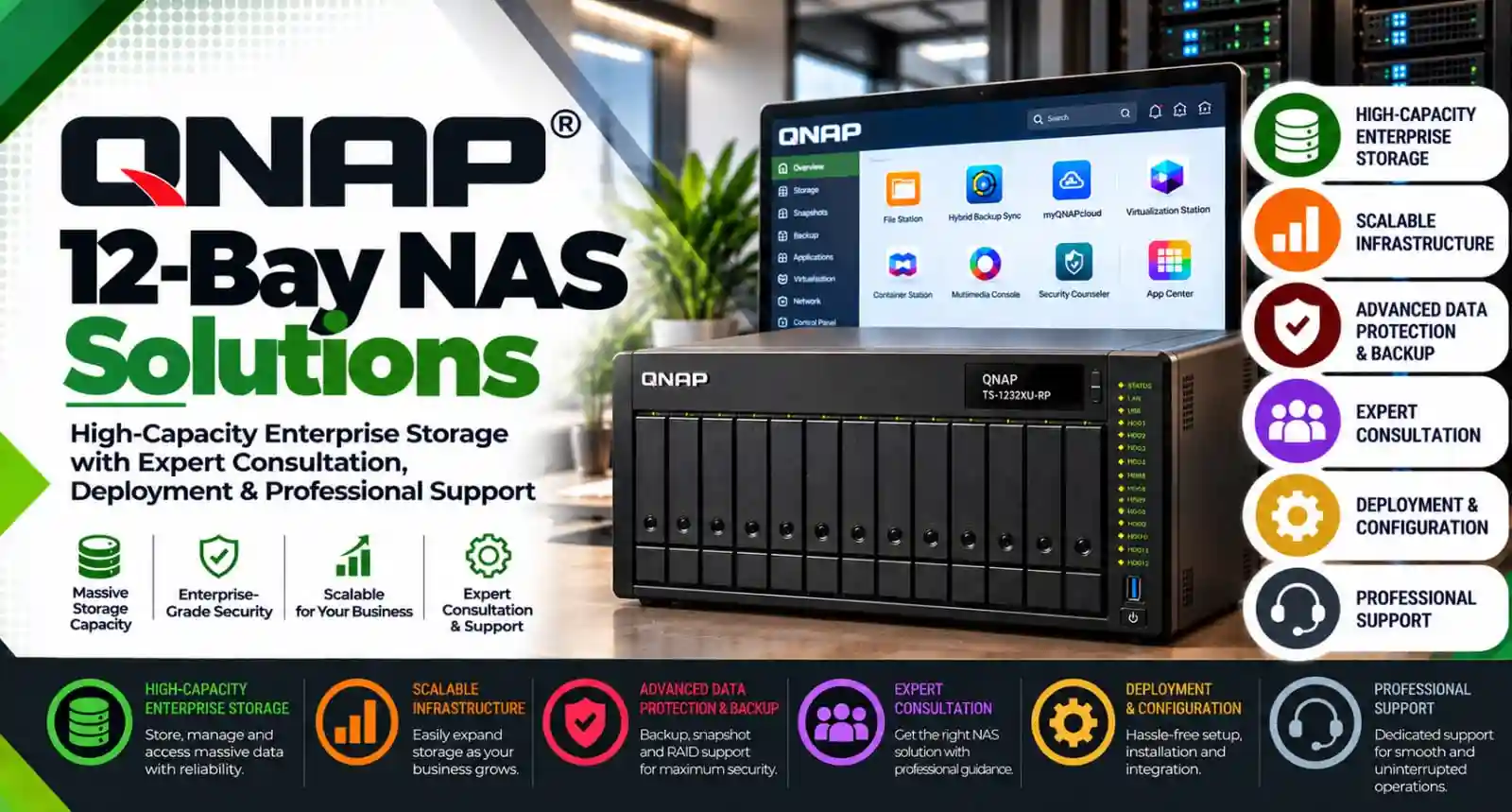 QNAP 12-Bay NAS