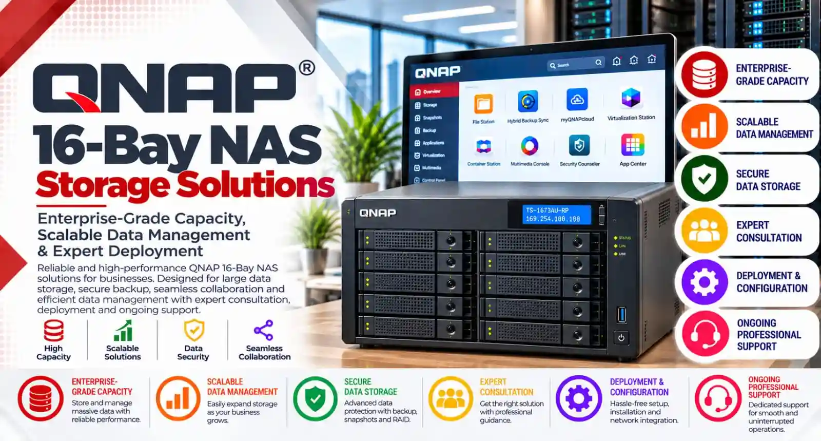 QNAP 16-Bay NAS