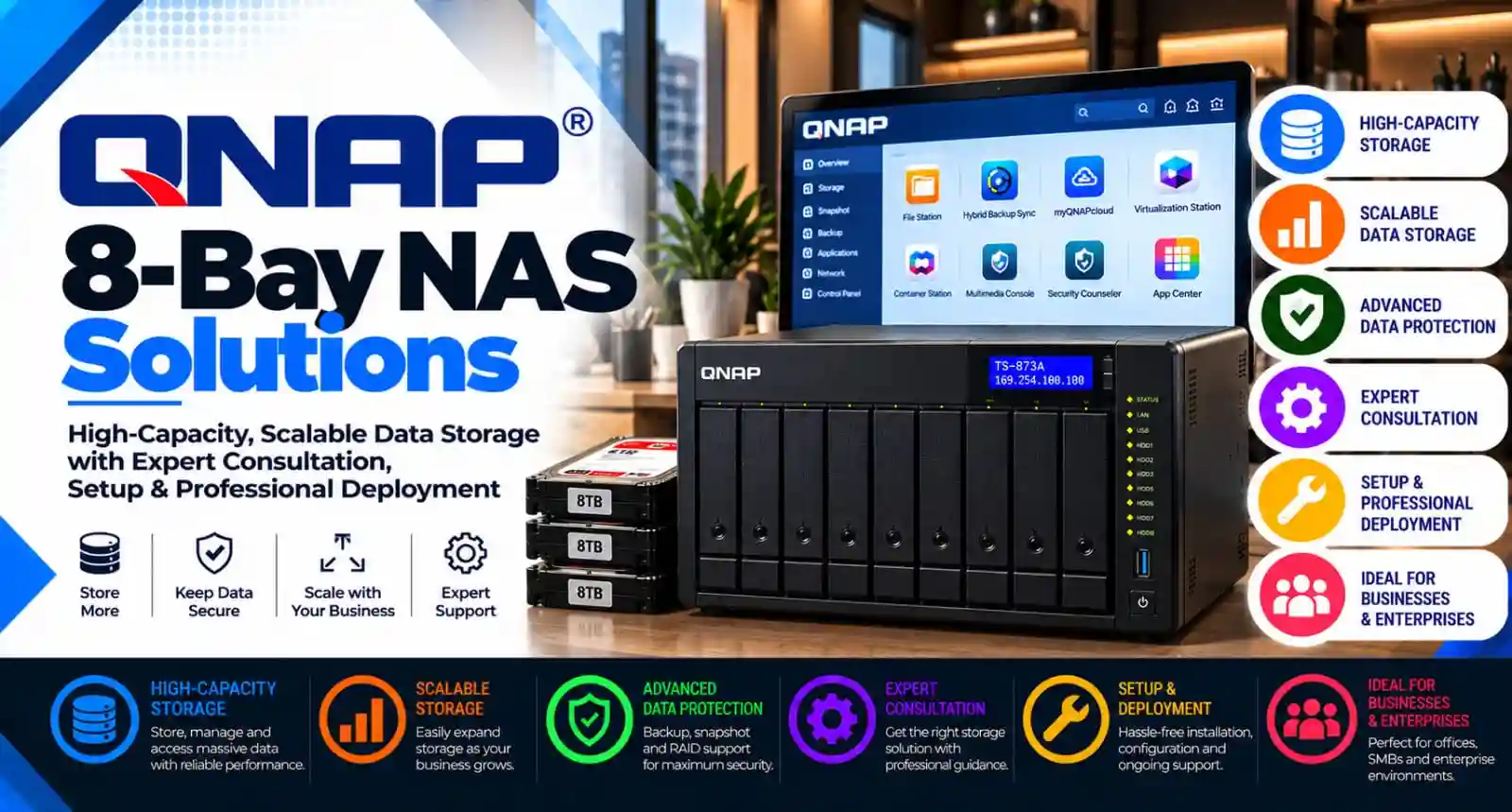 QNAP 8-Bay NAS