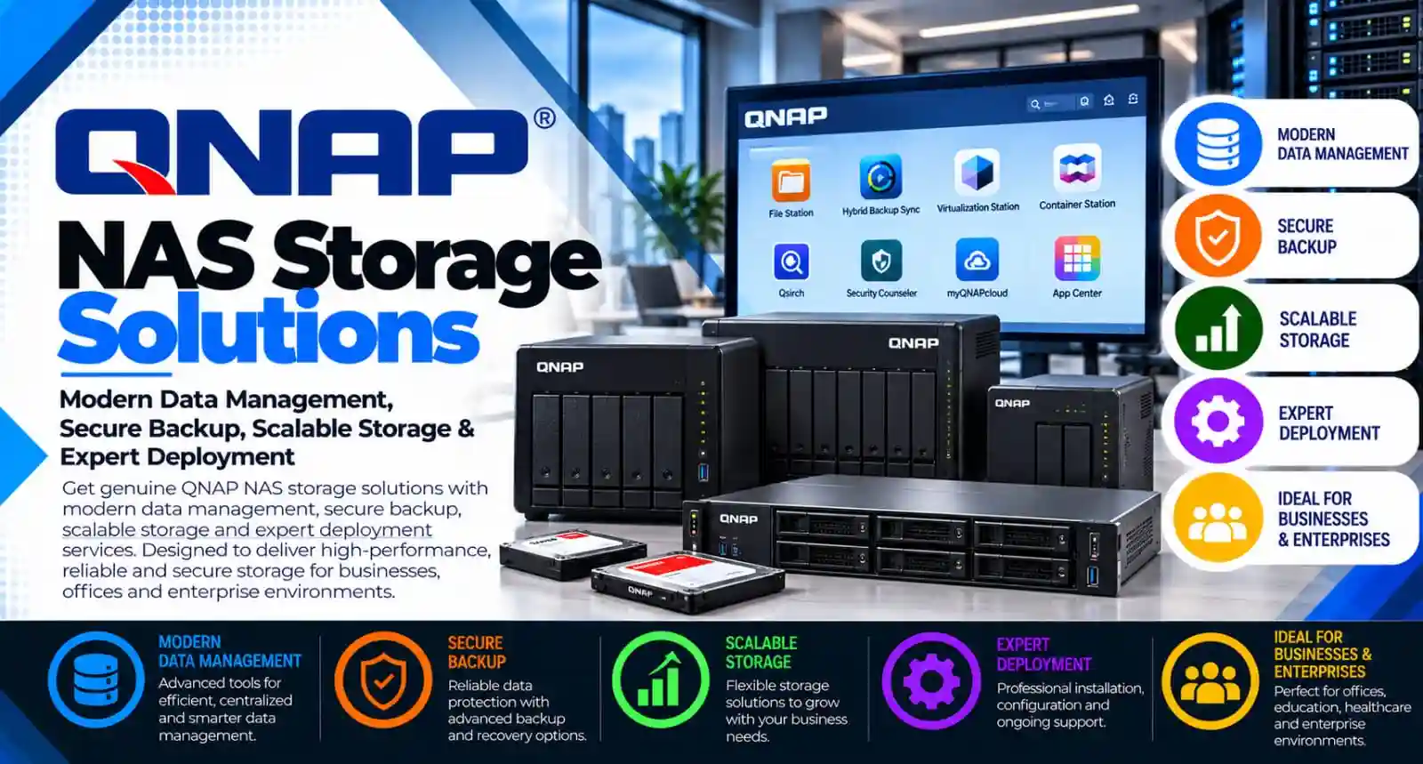 QNAP NAS storage
