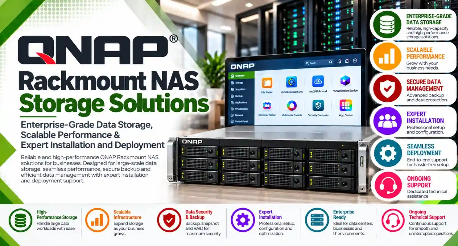QNAP Rackmount NAS