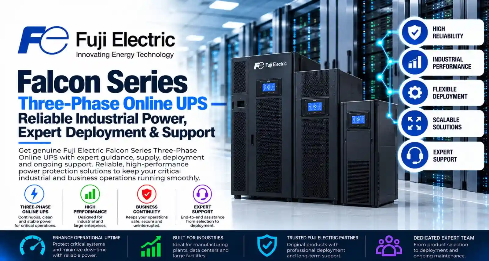 three phase online UPS